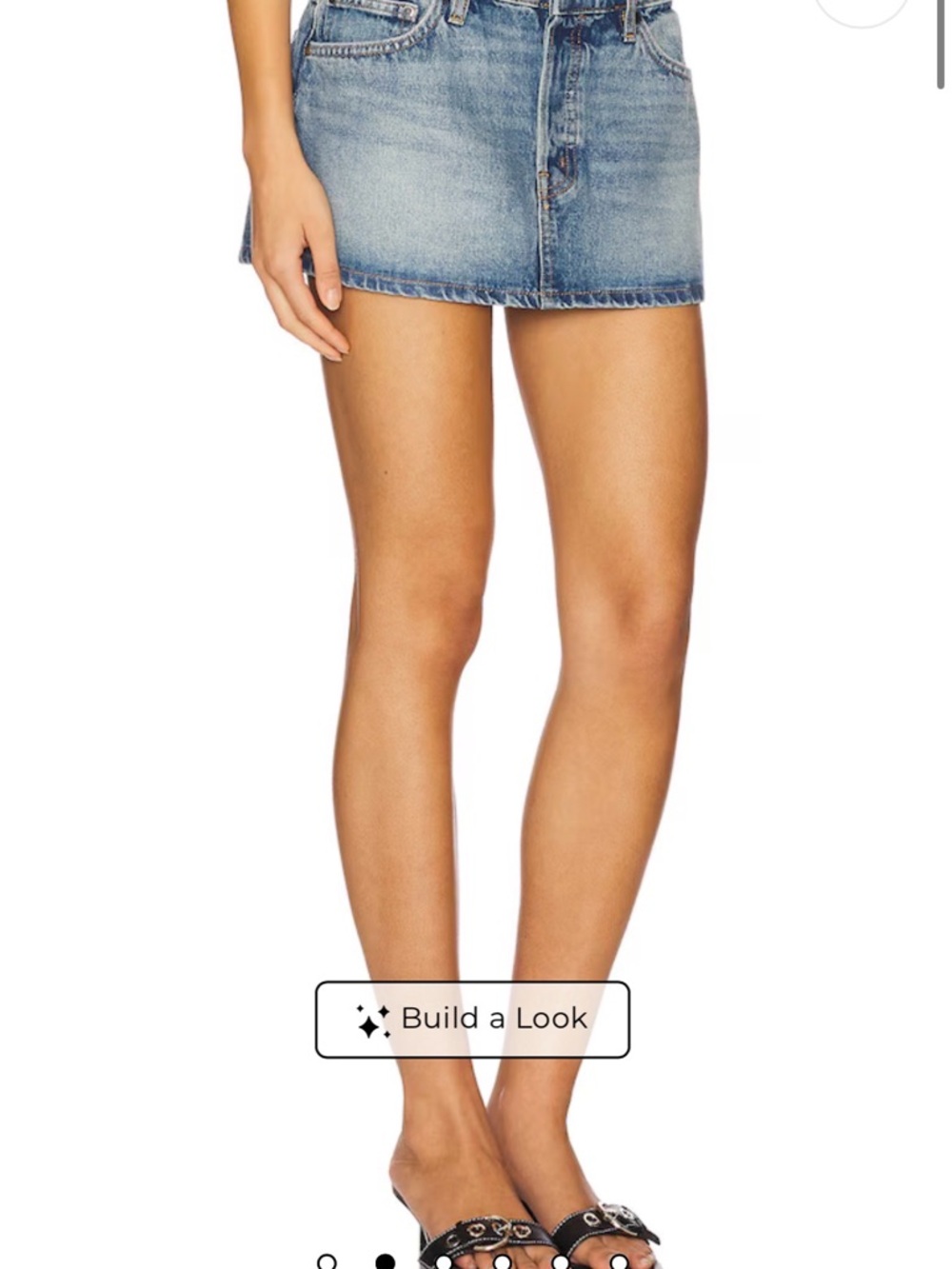 Revolve - EB Denim Cherry Mini Skirt in Havana Night